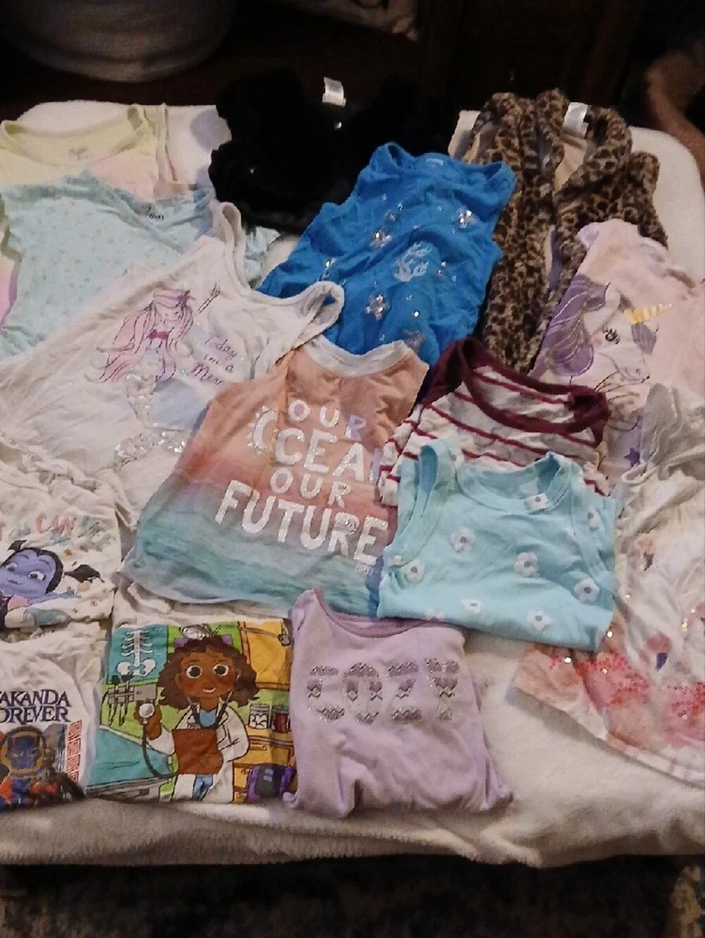40+ PC BUNDLE - GIRLS 4T, 5T or 6/6X, 7/8 Tops, Bottoms, Jeans, Shorts, Dresses